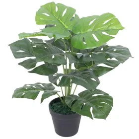 Planta de monstera artificial con maceta verde 45 cm by , artificial flora - Ref: Foro24-244434, Price: 20,79 €, Discount: %