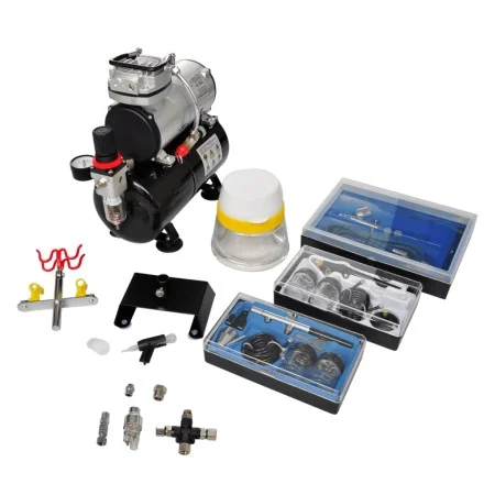 Compresor de aerógrafo con 3 pistolas by , Compressors - Ref: Foro24-140284, Price: 268,69 €, Discount: %
