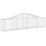 Cestas de gaviones 18 uds forma de arco hierro 200x30x40/60 cm by , Pots and planters - Ref: Foro24-3145381, Price: 895,86 €,...