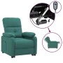 Sillón reclinable eléctrico tela verde oscuro de , Sillones - Ref: Foro24-3073808, Precio: 238,43 €, Descuento: %