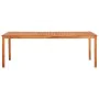 Mesa de jardín madera maciza de acacia 215x90x74 cm de , Mesas de jardín - Ref: Foro24-45963, Precio: 338,61 €, Descuento: %