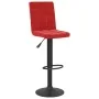 Taburete de cocina de terciopelo vino tinto de , Taburetes de cocina - Ref: Foro24-335758, Precio: 83,21 €, Descuento: %