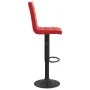 Taburete de cocina de terciopelo vino tinto de , Taburetes de cocina - Ref: Foro24-335758, Precio: 83,21 €, Descuento: %