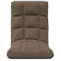 Tumbona de suelo plegable de tela gris taupe de , Sillas de suelo - Ref: Foro24-336593, Precio: 75,96 €, Descuento: %