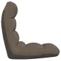 Tumbona de suelo plegable de tela gris taupe de , Sillas de suelo - Ref: Foro24-336593, Precio: 75,96 €, Descuento: %
