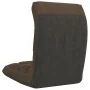 Silla de suelo plegable de tela marrón de , Sillas de suelo - Ref: Foro24-336587, Precio: 73,58 €, Descuento: %