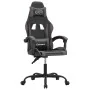 Silla gaming giratoria cuero sintético negro y gris de , Sillones para videojuegos - Ref: Foro24-349571, Precio: 103,64 €, De...