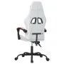 Silla gaming giratoria cuero sintético blanco y rosa by , Gaming chairs - Ref: Foro24-349552, Price: 104,22 €, Discount: %