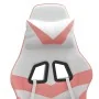 Silla gaming giratoria cuero sintético blanco y rosa by , Gaming chairs - Ref: Foro24-349552, Price: 104,22 €, Discount: %