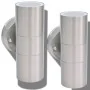 Lámpara de exterior 2 uds acero ascendente/descendente de , Iluminación de exterior - Ref: Foro24-42415, Precio: 52,94 €, Des...