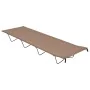 Camas de camping 2 uds tela Oxford y acero taupé 180x60x19 cm de , Catres - Ref: Foro24-312487, Precio: 61,94 €, Descuento: %
