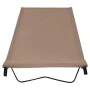 Camas de camping 2 uds tela Oxford y acero taupé 180x60x19 cm de , Catres - Ref: Foro24-312487, Precio: 61,94 €, Descuento: %