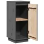 Aparador de madera maciza de pino gris 31,5x34x75 cm by , Sideboards - Ref: Foro24-813354, Price: 46,52 €, Discount: %