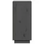 Aparador de madera maciza de pino gris 31,5x34x75 cm by , Sideboards - Ref: Foro24-813354, Price: 46,52 €, Discount: %
