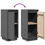 Aparador de madera maciza de pino gris 31,5x34x75 cm by , Sideboards - Ref: Foro24-813354, Price: 46,52 €, Discount: %