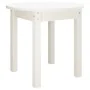 Mesa de centro de madera maciza de pino blanco Ø 45x40 cm de , Mesas de centro - Ref: Foro24-822333, Precio: 38,41 €, Descuen...