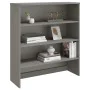 Aparador superior HAMAR pino macizo gris claro 90x30x100 cm de , Aparadores - Ref: Foro24-340435, Precio: 95,28 €, Descuento: %