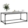 Mesa de centro madera y hierro gris Sonoma 102x50x40 cm de , Mesas de centro - Ref: Foro24-823300, Precio: 54,09 €, Descuento: %
