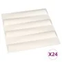 Paneles de pared 3D 24 unidades 0,5x0,5 m 6 m² de , Recubrimiento de paredes - Ref: Foro24-146292, Precio: 66,67 €, Descuento: %