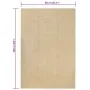 Alfombra rectangular algodón natural 80x160 cm de , Alfombras - Ref: Foro24-345110, Precio: 45,83 €, Descuento: %