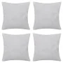 4 fundas blancas para cojines de algodón, 50 x 50 cm de , Cojines - Ref: Foro24-130902, Precio: 24,70 €, Descuento: %