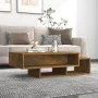 Mesa de centro madera contrachapada roble ahumado 105x55x32 cm by , Coffee table - Ref: Foro24-815981, Price: 62,07 €, Discou...
