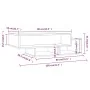 Mesa de centro madera contrachapada roble ahumado 105x55x32 cm by , Coffee table - Ref: Foro24-815981, Price: 62,07 €, Discou...
