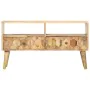 Mueble para TV madera maciza de mango 90x30x50 cm de , Armarios y almacenamiento - Ref: Foro24-286463, Precio: 165,37 €, Desc...