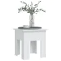 Mesa de centro madera de ingeniería blanca 40x40x42 cm de , Mesas de centro - Ref: Foro24-810244, Precio: 26,16 €, Descuento: %