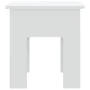 Mesa de centro madera de ingeniería blanca 40x40x42 cm de , Mesas de centro - Ref: Foro24-810244, Precio: 26,16 €, Descuento: %