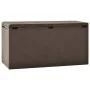 Caja de almacenamiento de jardín marrón 114x47x60 cm de , Cajas de almacenaje para exteriores - Ref: Foro24-49447, Precio: 10...