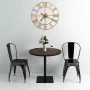 Reloj de pared de metal dorado 40 cm de , Relojes de pared - Ref: Foro24-283860, Precio: 58,14 €, Descuento: %