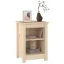 Mesita de noche madera maciza de pino 40x35x55 cm de , Mesitas de noche - Ref: Foro24-820956, Precio: 49,23 €, Descuento: %