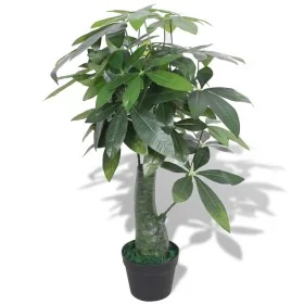 Árbol de la fortuna artificial con macetero 85 cm verde by , artificial flora - Ref: Foro24-244448, Price: 45,29 €, Discount: %