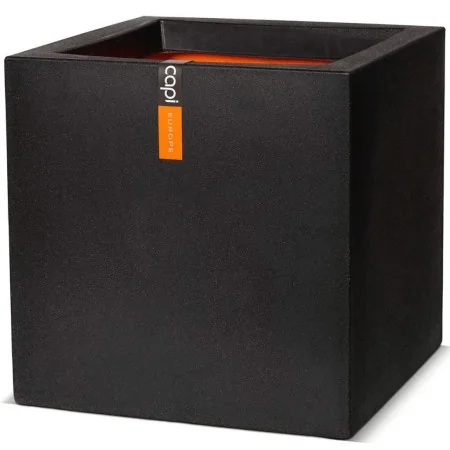 Capi Jardinera cuadrada Urban Smooth negra 30x30x30 cm KBL902 de , Maceteros y jardineras - Ref: Foro24-424341, Precio: 54,75...