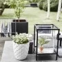 Capi Jardinera cuadrada Urban Smooth negra 30x30x30 cm KBL902 de , Maceteros y jardineras - Ref: Foro24-424341, Precio: 54,75...