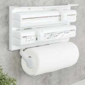 HI Portarrollo de cocina de pared blanco de , Dispensadores y soportes de papel de cocina - Ref: Foro24-429110, Precio: 21,66...