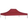 Techo de carpa para celebraciones burdeos 4,5x3 m 270 g/m² de , Cubiertas para carpas y cenadores - Ref: Foro24-315370, Preci...