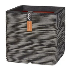 Capi Maceta cuadrada Nature Rib gris antracita 50x50 cm de , Maceteros y jardineras - Ref: Foro24-429057, Precio: 157,65 €, D...