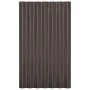 Paneles de tejado 12 unidades acero recubierto marrón 60x36 cm de , Tejas y baldosas para techo - Ref: Foro24-319125, Precio:...