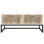 Mesa de centro hierro y madera contrachapada blanco 80x40x35 cm de , Mesas de centro - Ref: Foro24-352100, Precio: 114,48 €, ...