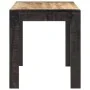 Mesa de comedor madera maciza de mango en bruto 140x70x76 cm de , Mesas de cocina y de comedor - Ref: Foro24-289654, Precio: ...