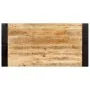 Mesa de comedor madera maciza de mango en bruto 140x70x76 cm de , Mesas de cocina y de comedor - Ref: Foro24-289654, Precio: ...