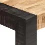 Mesa de comedor madera maciza de mango en bruto 140x70x76 cm de , Mesas de cocina y de comedor - Ref: Foro24-289654, Precio: ...