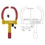 ProPlus Cepo de rueda universal by , Car clamps - Ref: Foro24-404030, Price: 46,43 €, Discount: %