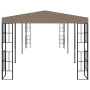 Cenador gris taupe 6x3 m de , Carpas y cenadores - Ref: Foro24-312259, Precio: 315,54 €, Descuento: %