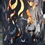 Esschert Design Brasero Flames de acero al carbono negro FF408 de , Chimeneas - Ref: Foro24-422498, Precio: 246,63 €, Descuen...