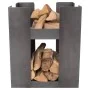 RedFire Brasero Hollola acero gris de , Chimeneas - Ref: Foro24-433448, Precio: 164,14 €, Descuento: %
