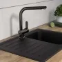 SCHÜTTE Grifo mezclador de fregadero con caño alto RIO grafito brillo de , Grifos - Ref: Foro24-435060, Precio: 100,10 €, Des...