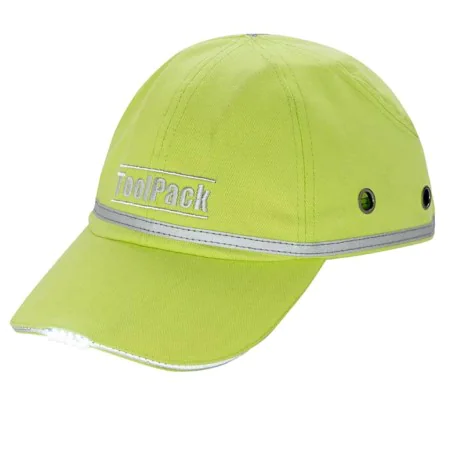 Toolpack Gorra protectora de trabajo con LED verde lima de , Cascos - Ref: Foro24-425017, Precio: 17,58 €, Descuento: %